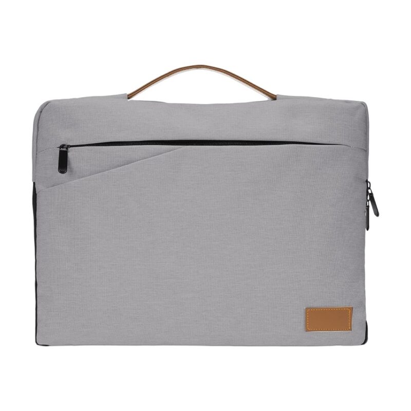 SALCEA – Santhome® 15″ Laptop Sleeve – Grey/Tan