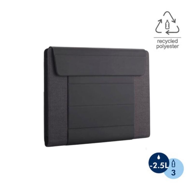 FULDA – CHANGE Collection RPET Laptop Case & Workstation – Black