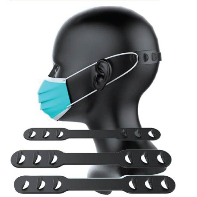 NIVALA – Mask Extension Strap Accessory – Black Color