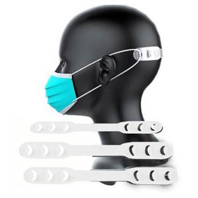 NIVALA – Mask Extension Strap Accessory – White Color