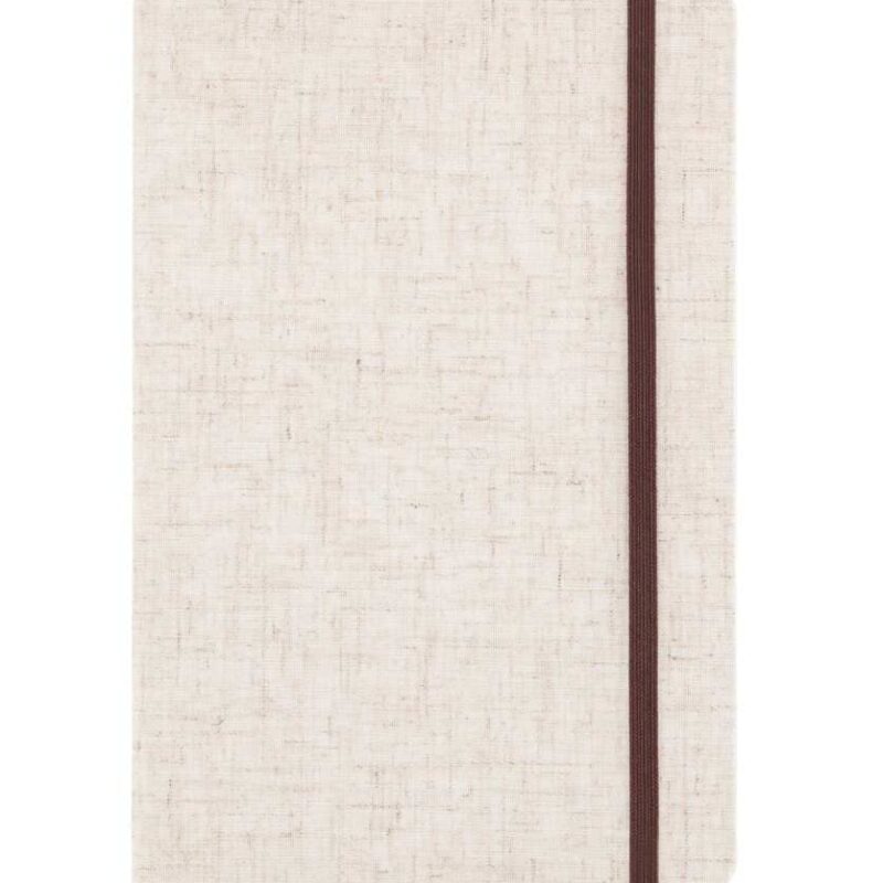 KUMLA – eco-neutral A5 Canvas Hard Cover Notebook