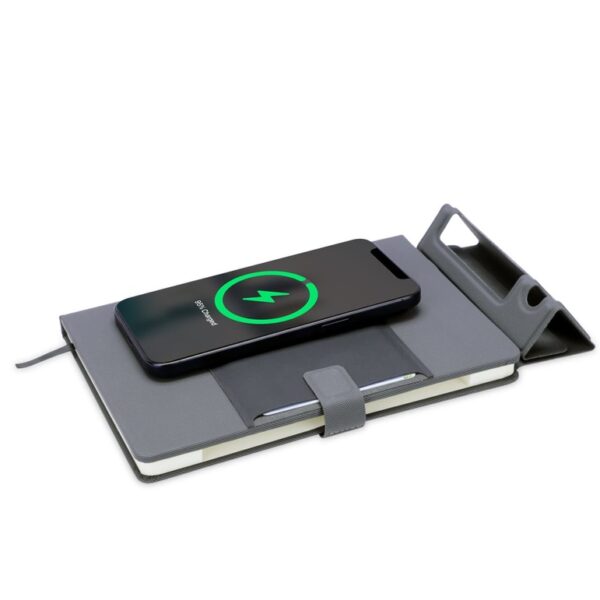 KAMEZ – Santhome 15W Wireless Deluxe Notebook with Phone Stand