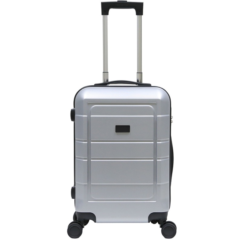 GENOVA – Classic Cabin Trolley Bag – Silver