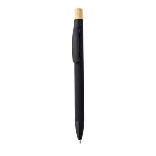 BOLT – Aluminium Push Action Ballpen – Black