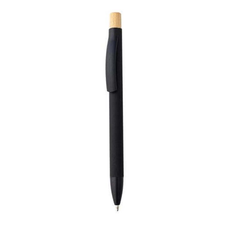 BOLT – Aluminium Push Action Ballpen – Black
