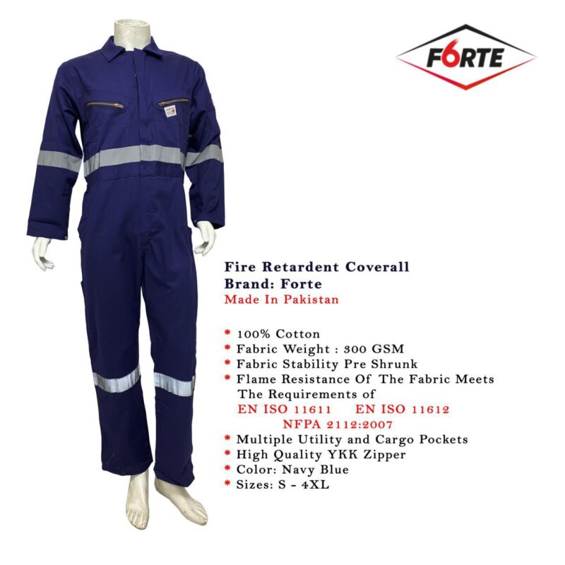 FORTE FIRE RETARDANT COVERALL-PAKISTAN