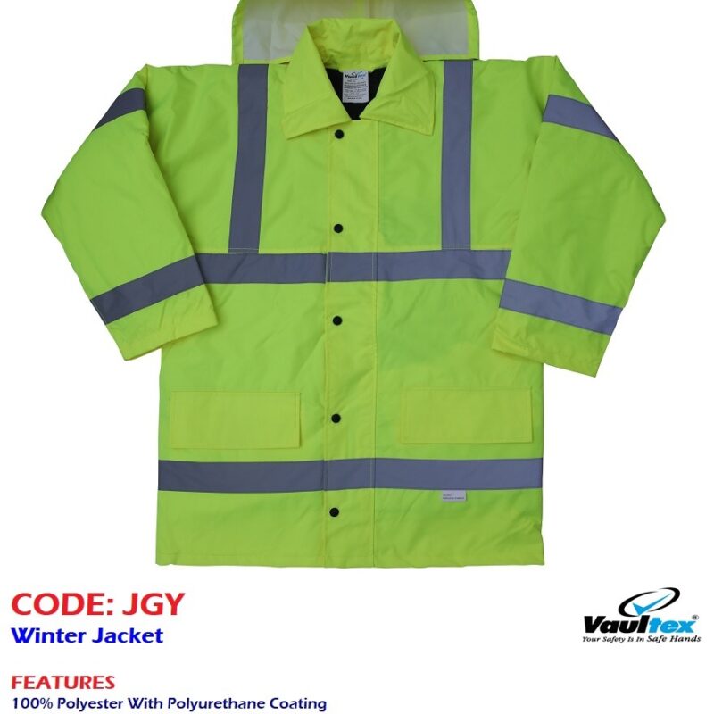 VAULTEX WINTER JACKET NEON GREEN-JGY