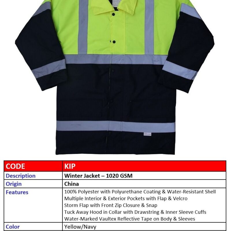 VAULTEX WINTER JACKET NAVY -JGO