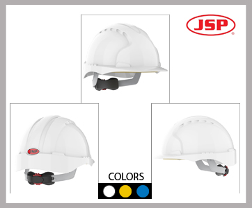 EVO3 JSP WHEEL RATCHET NON VENTED SAFETY HELMET