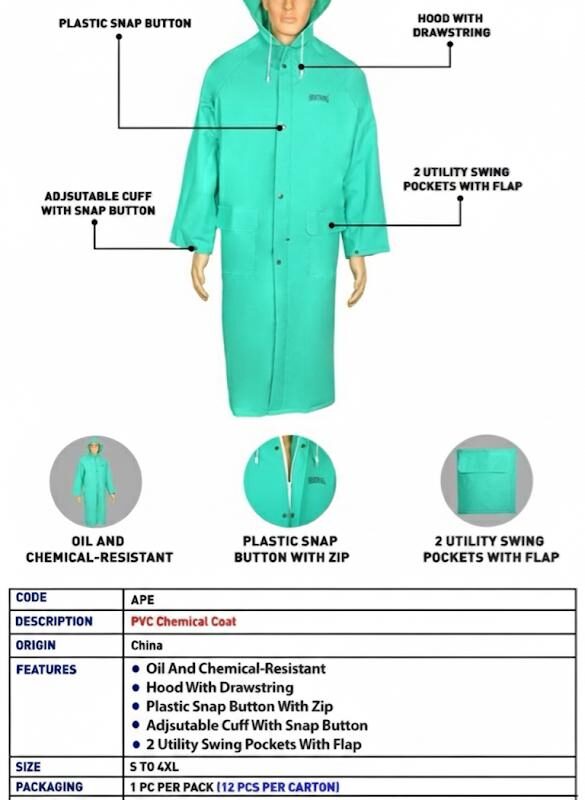 ARMSTRONG PVC CHEMICAL COAT-APE