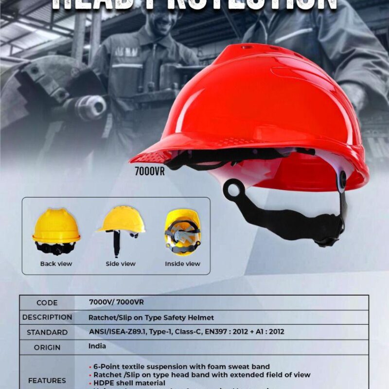 GARIOX RATCHET VENTED TYPE HELMET 7000VR