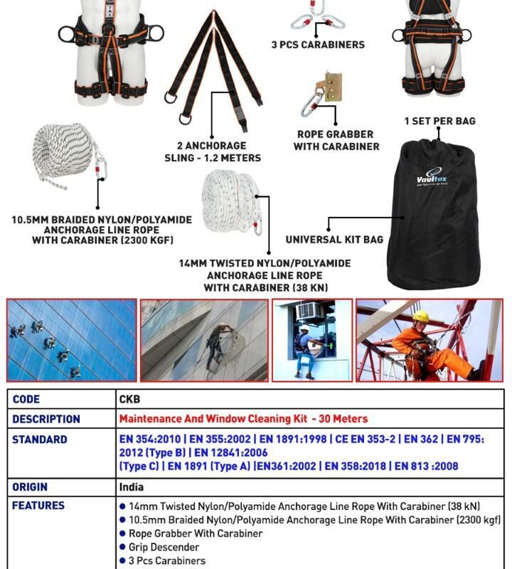 MAINTENANCE AND WINDOW CLEANING KIT 30 MTR
