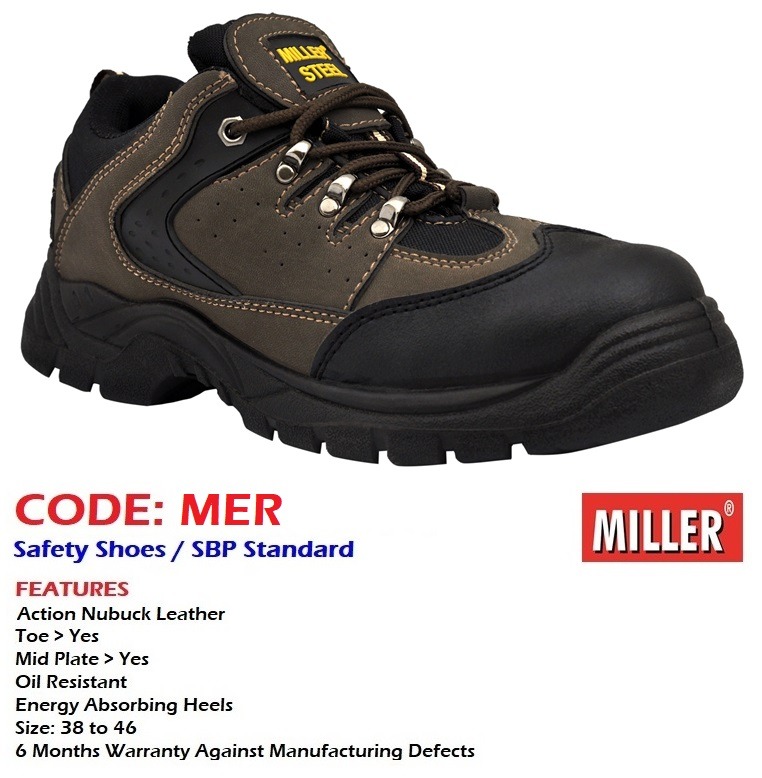 MILLER SAFETY SHOES -MER