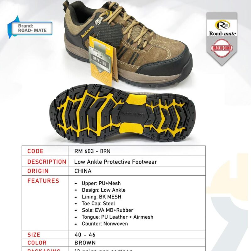 ROAD MATE RM-603 BRN