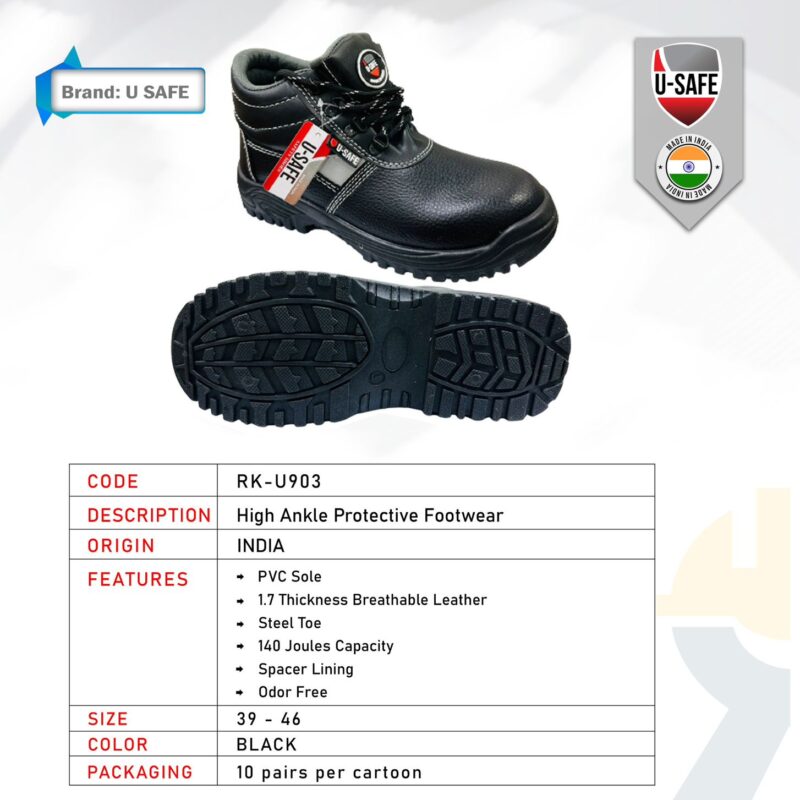 U SAFE SAFETY SHOES RK-U 903