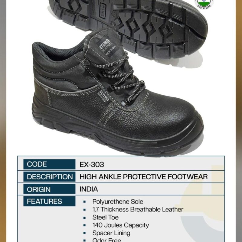 ULTIMA SAFETY SHOES HIGH ANKLE EX-303