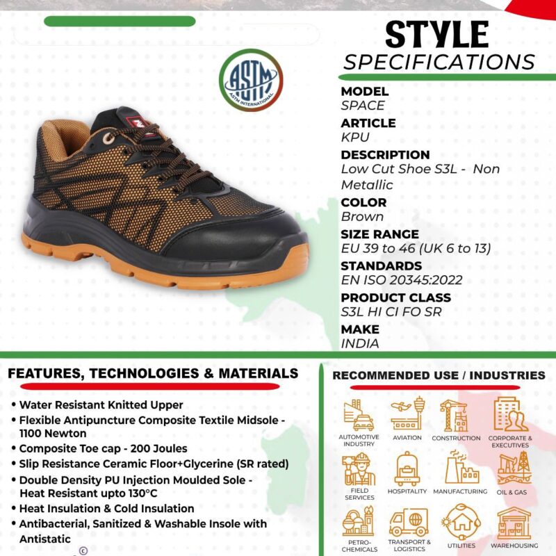 ZECCHIN SAFETY SHOES-SPACE INDIA