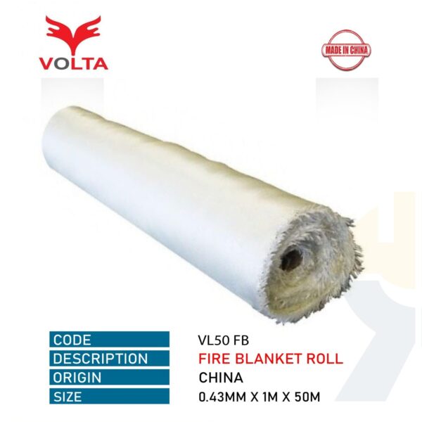 FIRE BLANKET .43 MM X 1 X 50 M