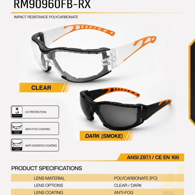 RoadMate Safety Glass RM90960FB-RX