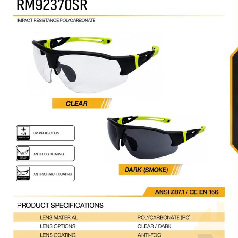 RoadMate Safety Glass RM92370SR