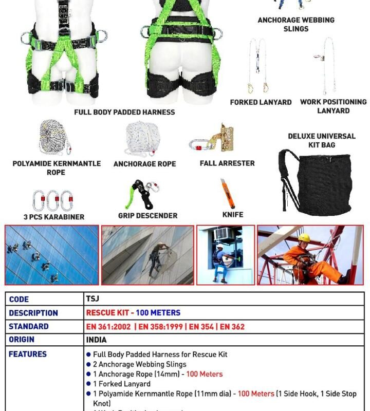 TSJ Rescue Kit – 100 Meters