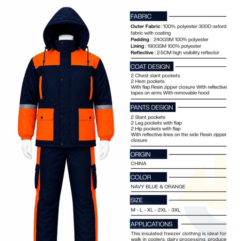 VOLTA COLD STORE SAFETY SUIT-CS013