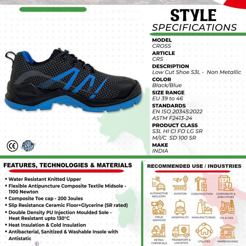 ZECCHIN SAFETY SHOES-CROSS